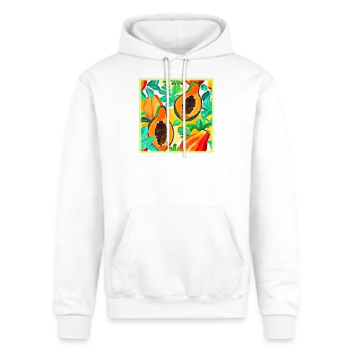 Tropical Papaya Pop Art - Champion Unisex Powerblend Hoodie