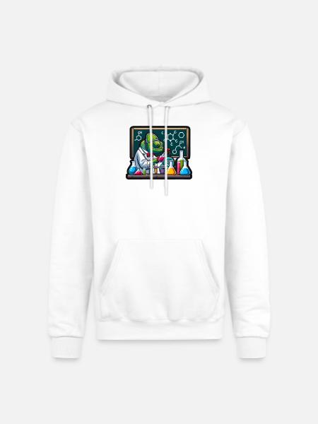 Chemical Chameleon - Champion Unisex Powerblend Hoodie - white