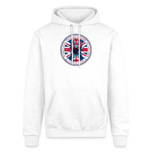 England Lion Emblem T Shirt, Flag Pride Gift - Champion Unisex Powerblend Hoodie