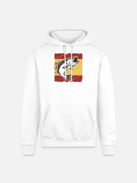 Bass of España - Champion Unisex Powerblend Hoodie - white