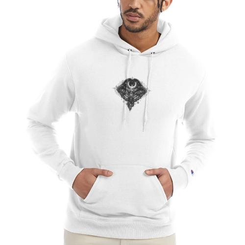 Crescent Moth - Champion Unisex Powerblend Hoodie