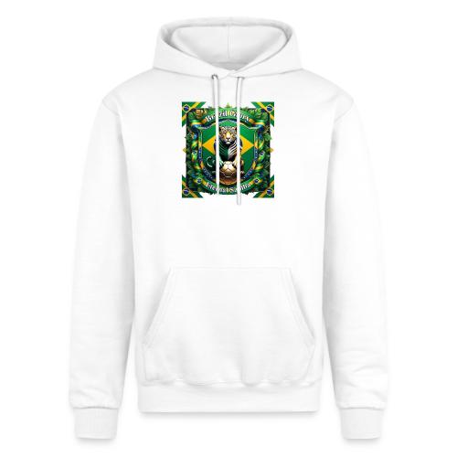 Brazil Jaguar Glory T-Shirt, Flag Pride Badge Gift - Champion Unisex Powerblend Hoodie