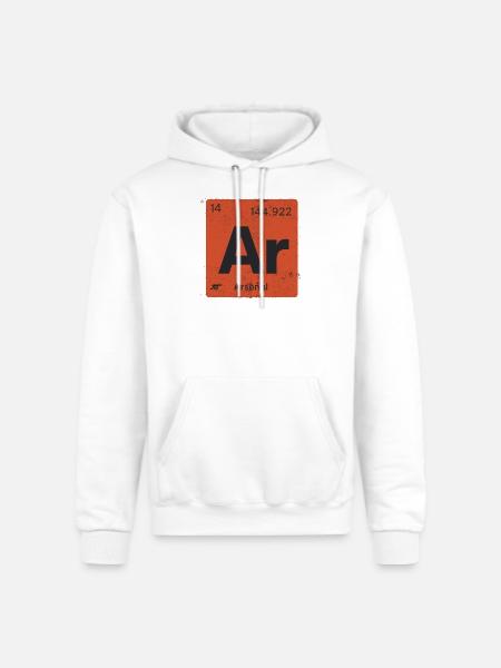 Ar Elemen of Arsenal - Champion Unisex Powerblend Hoodie - white