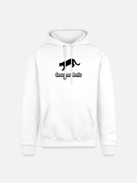 Cougar Bait - Champion Unisex Powerblend Hoodie - white