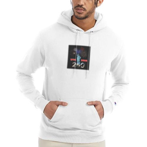 1776 - 2026 - 250 Years USA | Fireworks - Champion Unisex Powerblend Hoodie