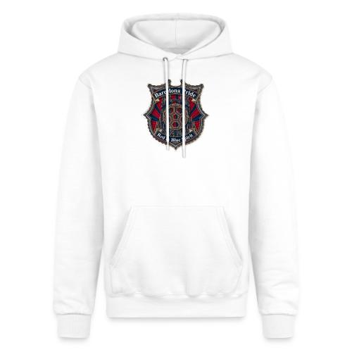 Barcelona Scarlet Pride T Shirt, Soccer City Gift - Champion Unisex Powerblend Hoodie