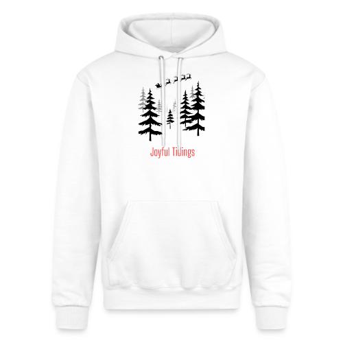 Joyful Tidings Christmas T-Shirt - Champion Unisex Powerblend Hoodie