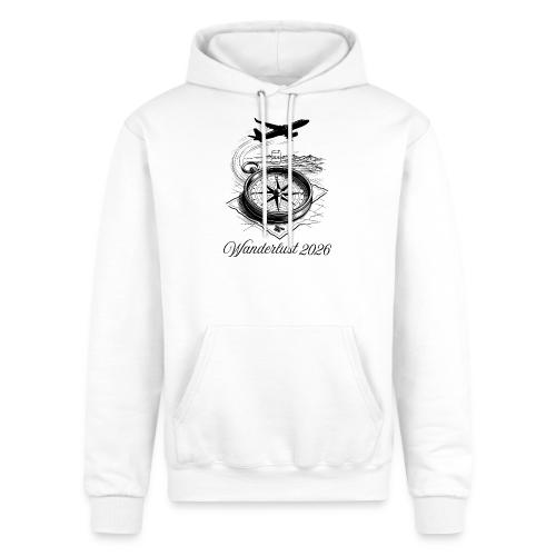 Wanderlust 2026 T-Shirt | Minimalist Travel Plane - Champion Unisex Powerblend Hoodie