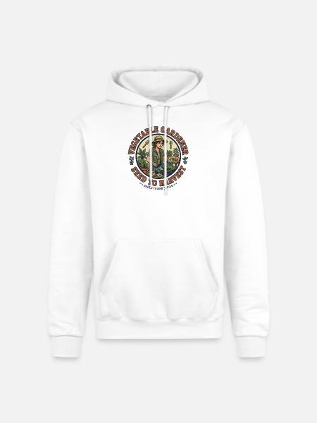 Seed to Harvest Garden - Champion Unisex Powerblend Hoodie - white
