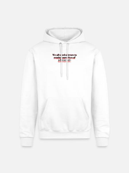 Mirrors - Champion Unisex Powerblend Hoodie - white