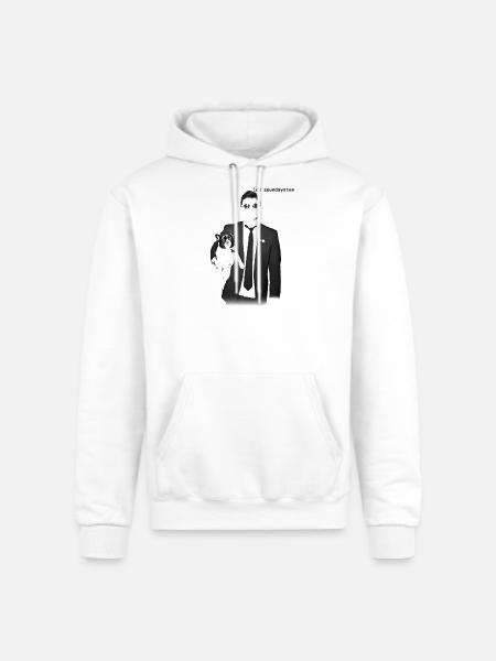 LCD Sound System - Champion Unisex Powerblend Hoodie - white