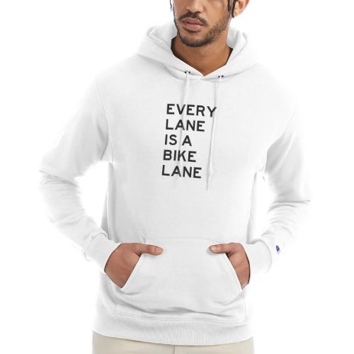 Every Lane is a Bike Lane - Champion Unisex Powerblend Hoodie