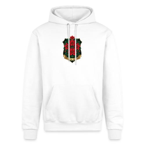 Poinsettia Crest T-Shirt - Champion Unisex Powerblend Hoodie
