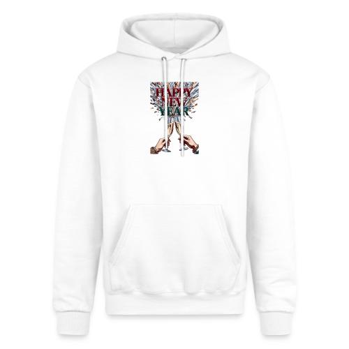 Toasting Hands T-Shirt Confetti Shower Premium - Champion Unisex Powerblend Hoodie