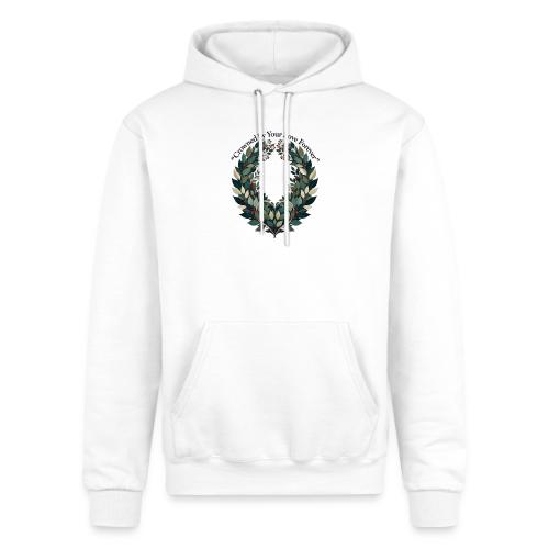 Crowned by Your Love Forever Laurel Wreath T-Shirt - Champion Unisex Powerblend Hoodie