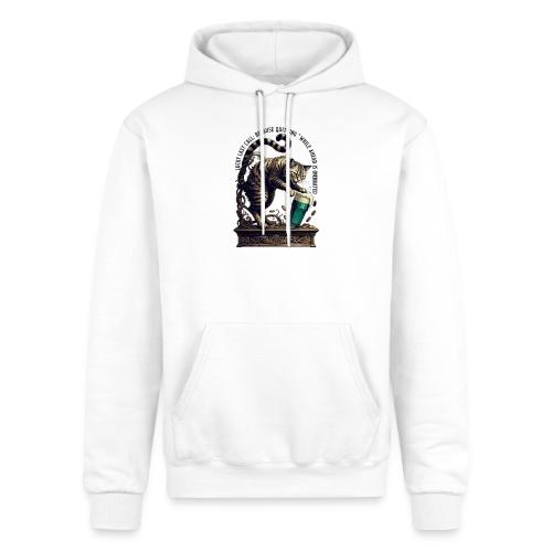Lucky Last Call Cat Graphic Tee - Champion Unisex Powerblend Hoodie