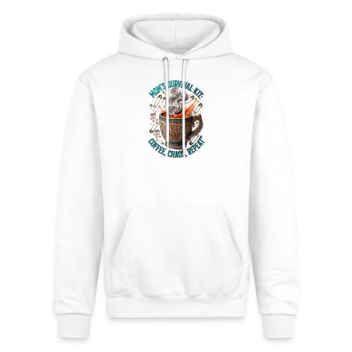 Mom's Survival Kit Tee | Coffee Chaos - Champion Unisex Powerblend Hoodie