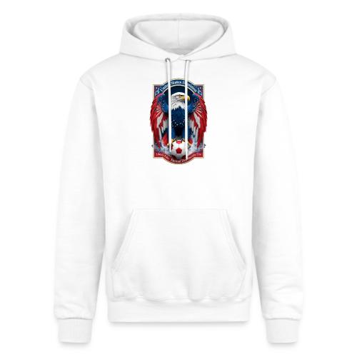 USA Eagle Emblem T Shirt, USA Soccer Pride Gift - Champion Unisex Powerblend Hoodie