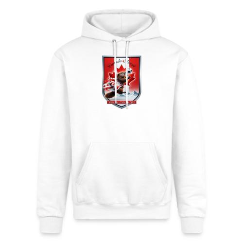 Canada Beaver Ascent T-Shirt, Canadian Pride Gift - Champion Unisex Powerblend Hoodie