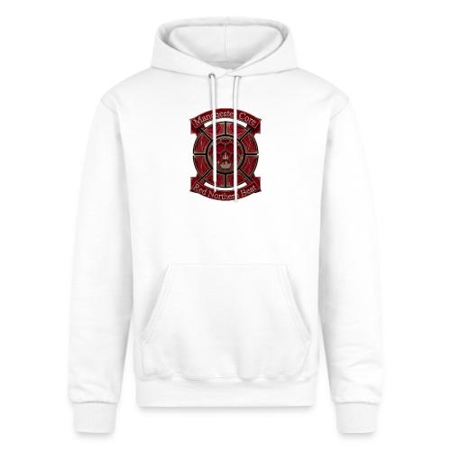 Manchester Is Red T Shirt, Soccer City Pride Gift - Champion Unisex Powerblend Hoodie