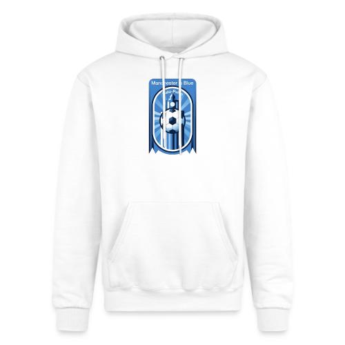 Manchester is Blue Soccer City T Shirt, Apparel - Champion Unisex Powerblend Hoodie