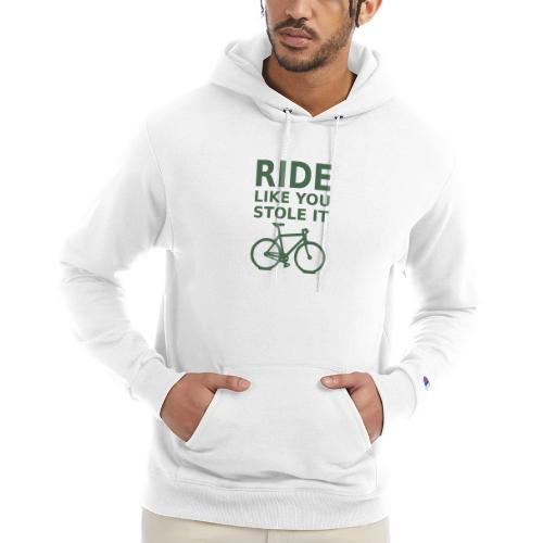 ride like you stole it - bicycle - Champion Unisex Powerblend Hoodie