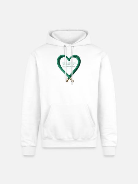 Hose Heart Humor - Champion Unisex Powerblend Hoodie - white