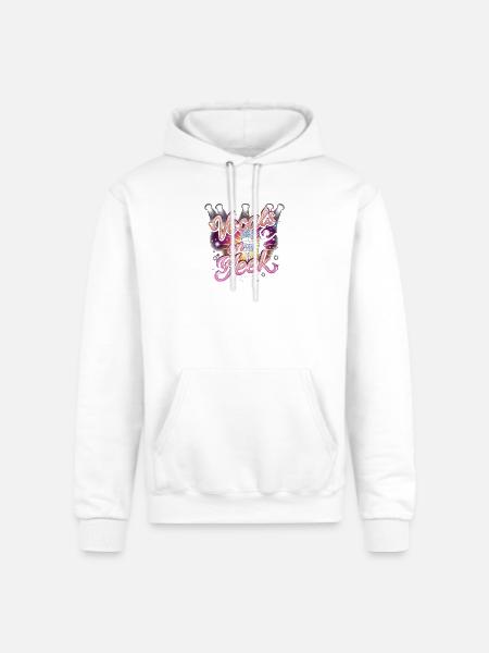 Karaoke Vocals On Fleek - Champion Unisex Powerblend Hoodie - white