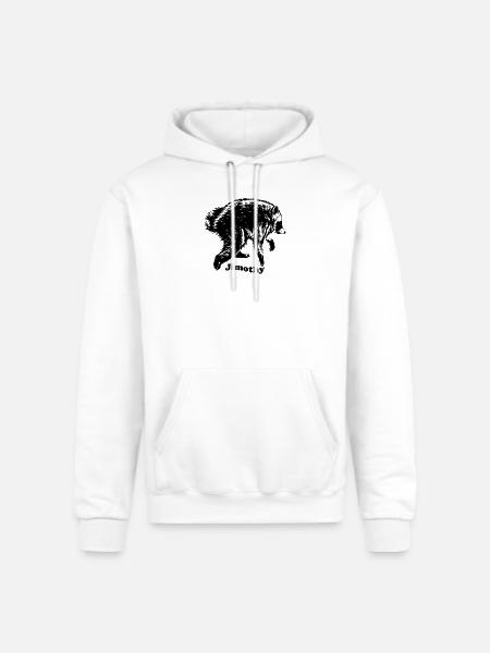 Jimothy Raccoon Meme - Champion Unisex Powerblend Hoodie - white