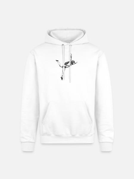 Freefly Skydiving - Champion Unisex Powerblend Hoodie - white