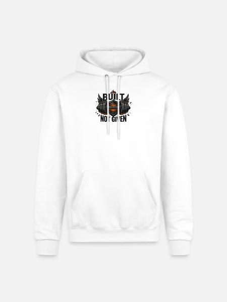 build up bro!! - Champion Unisex Powerblend Hoodie - white