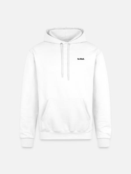 Be kind embroidered - Champion Unisex Powerblend Hoodie - white