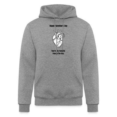 I'm Glad I Swiped Right T-Shirt | Funny Valentine - Champion Unisex Powerblend Hoodie