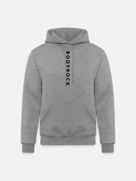 BR Vertical - Champion Unisex Powerblend Hoodie - heather gray