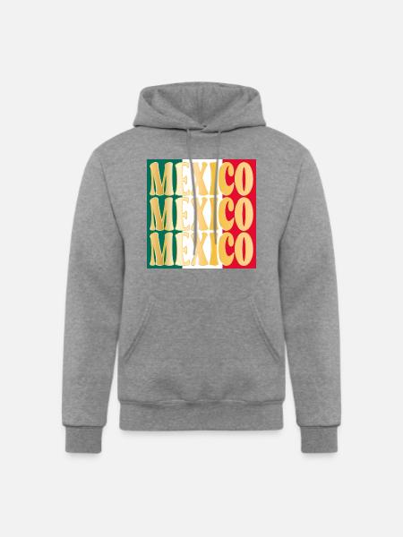 México Mexican Mexico - Champion Unisex Powerblend Hoodie - heather gray