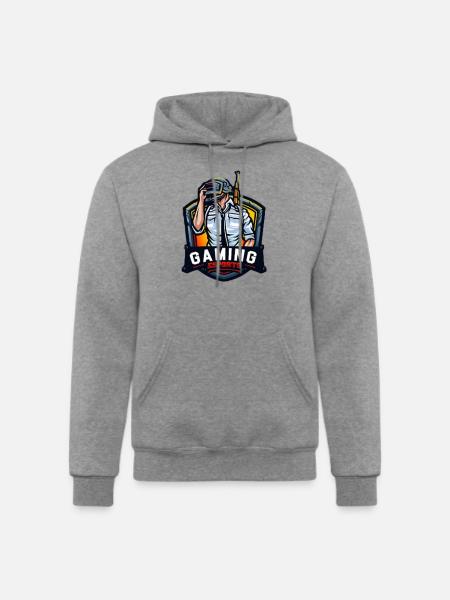 Gaming esports - Champion Unisex Powerblend Hoodie - heather gray