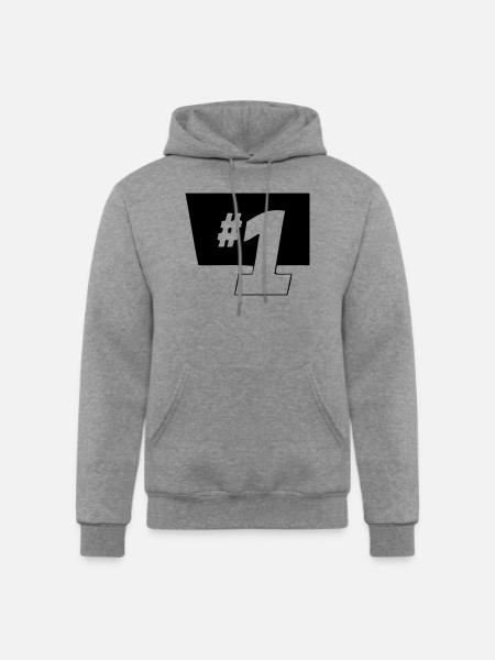 1 - Champion Unisex Powerblend Hoodie - heather gray
