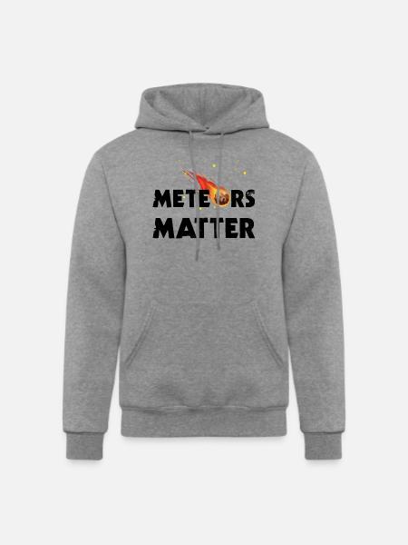 Meteors Matter - Champion Unisex Powerblend Hoodie - heather gray