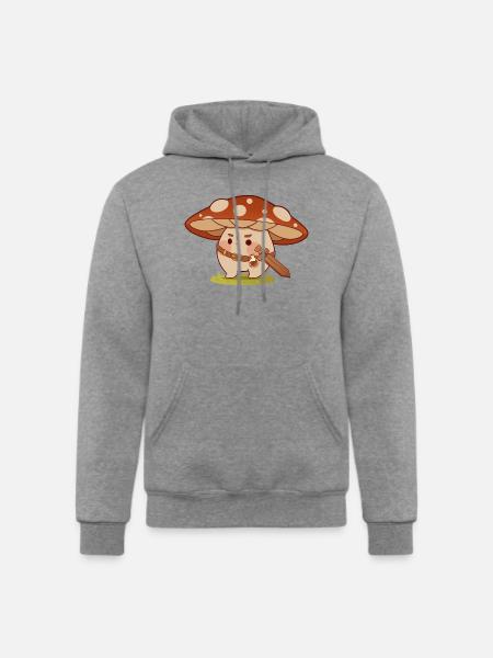 Forest Guardian - Champion Unisex Powerblend Hoodie - heather gray