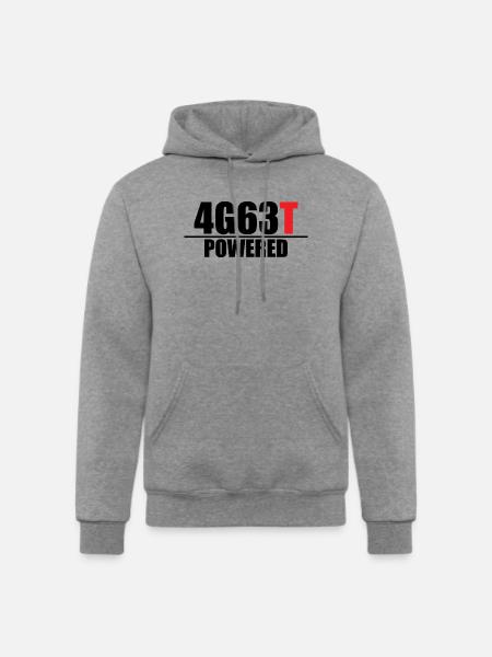 4G63T Powered - Champion Unisex Powerblend Hoodie - heather gray