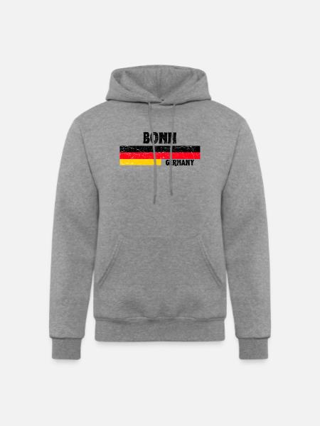 Bonn Germany - Champion Unisex Powerblend Hoodie - heather gray