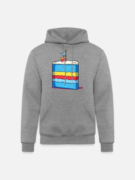 Pan Cake Lgbtq - Champion Unisex Powerblend Hoodie - heather gray