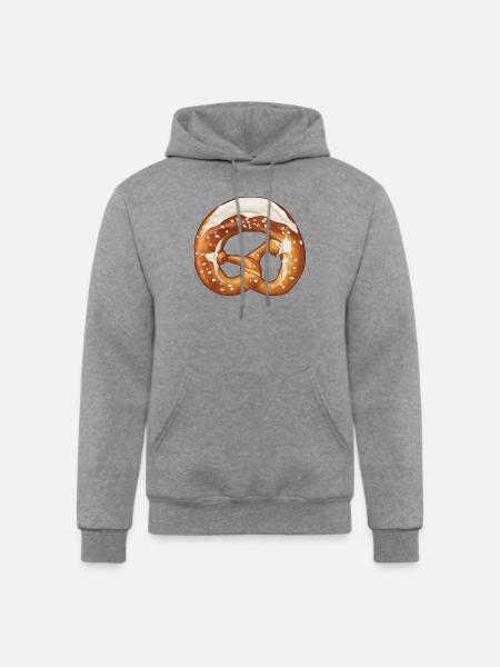 Pretzel - Champion Unisex Powerblend Hoodie - heather gray
