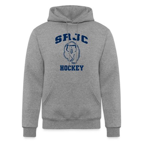 SRJC Classic Navy SLIM 2.0 - Champion Unisex Powerblend Hoodie