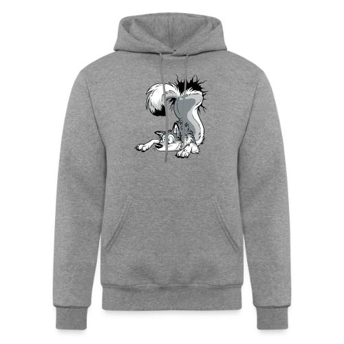 UN-STUCK Grey Husky - Champion Unisex Powerblend Hoodie