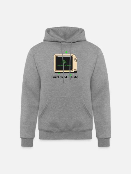 405 - Champion Unisex Powerblend Hoodie - heather gray