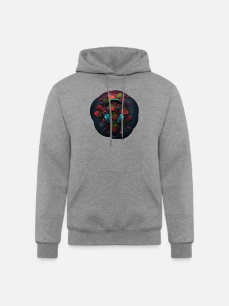 jax berries music - Champion Unisex Powerblend Hoodie - heather gray