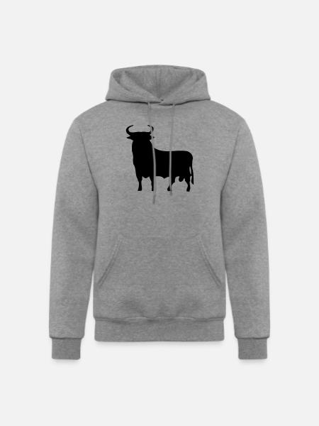 Spanish Bull - Champion Unisex Powerblend Hoodie - heather gray