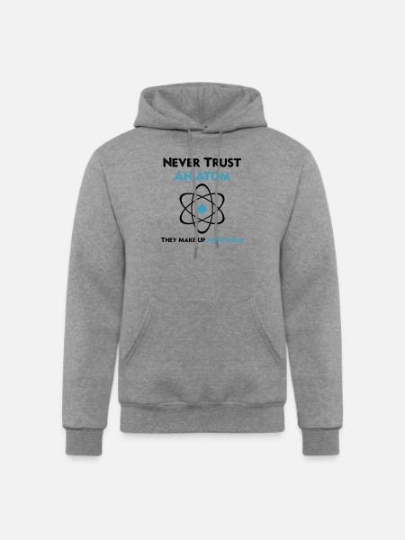 Make Up Everything - Champion Unisex Powerblend Hoodie - heather gray