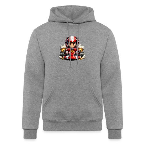 Carcadelogoracerfront - Champion Unisex Powerblend Hoodie
